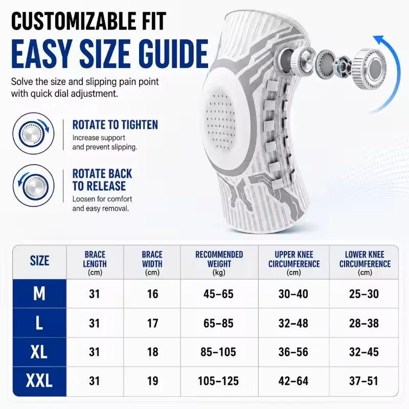 Smart Dial Knee Brace